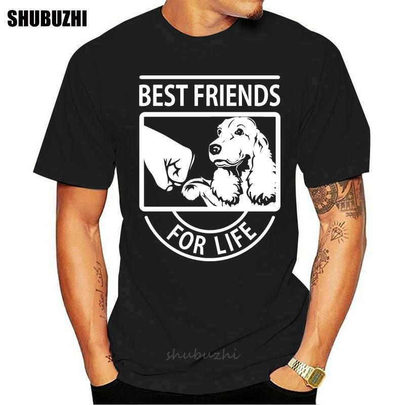 

brand men shirt Cocker Spaniel Best Friend Tshirt cotton tshirt men summer fashion tshirt euro size 4XL