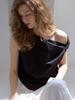Grida J Draping Dressy Top Blouse [Black]