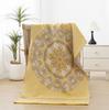China Colored Jacquard Pure Cotton Four-Layer Gauze Bath Towel Men Women Extra-Large Adult Beach Towel Soft Absorbent