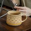 Emia Design Mug Bohemian Ceramic Water Cup Office Coffee Cup Export