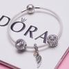 Pandora Shiny Retro 925 Silver Bracelet Women's Silver PAND00054-OP