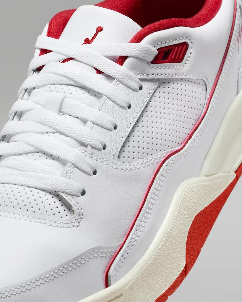 HF3255-106 Nike Jordan Flight Court White Sail Black Varsity Red (Men's)