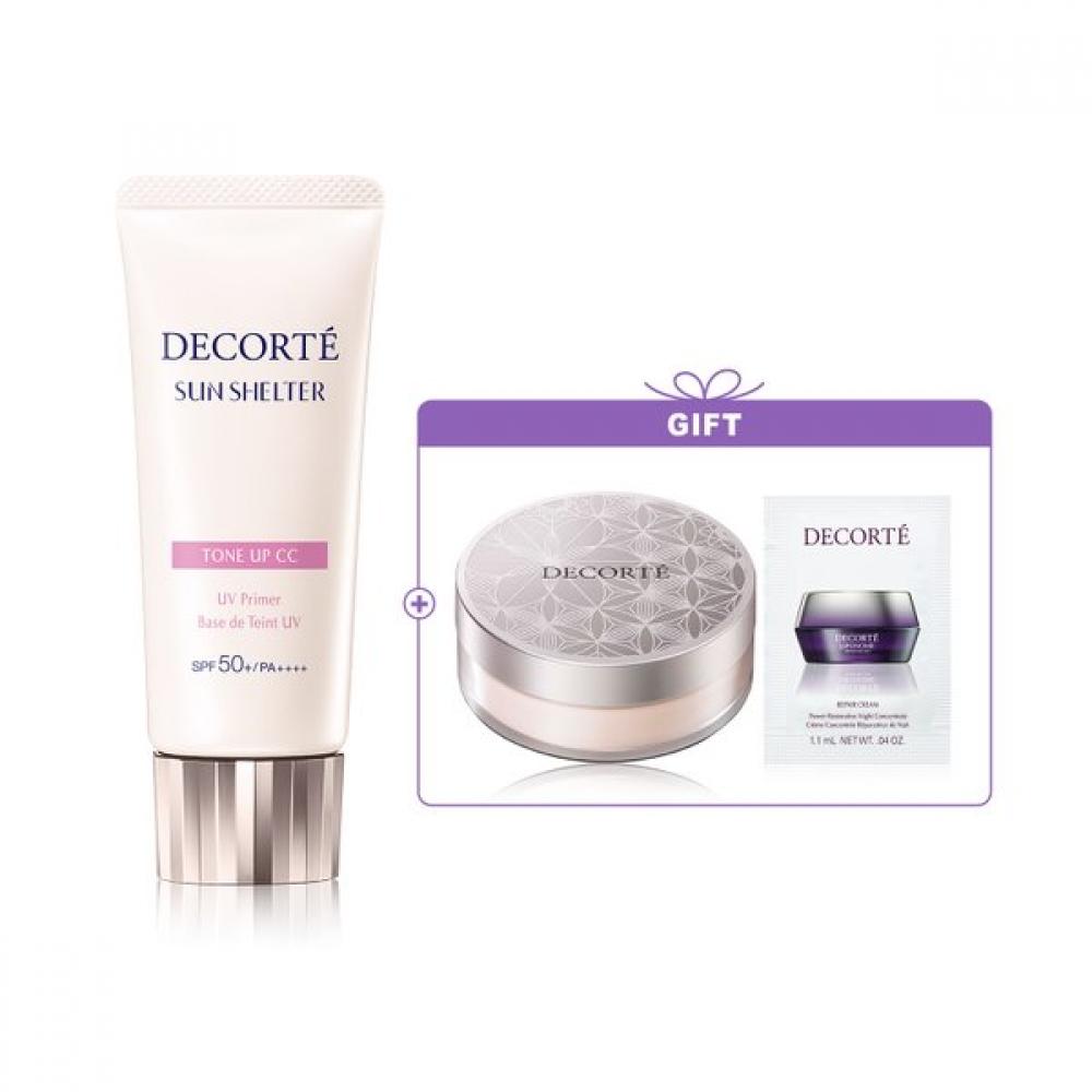 Decort  Sun Shelter Multi Protection Tone Up Cc Set 01 light beige