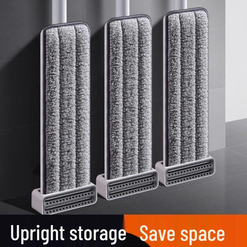 

Hands-Free Dual-Use Flat Mop with Ultra-Fine Fiber