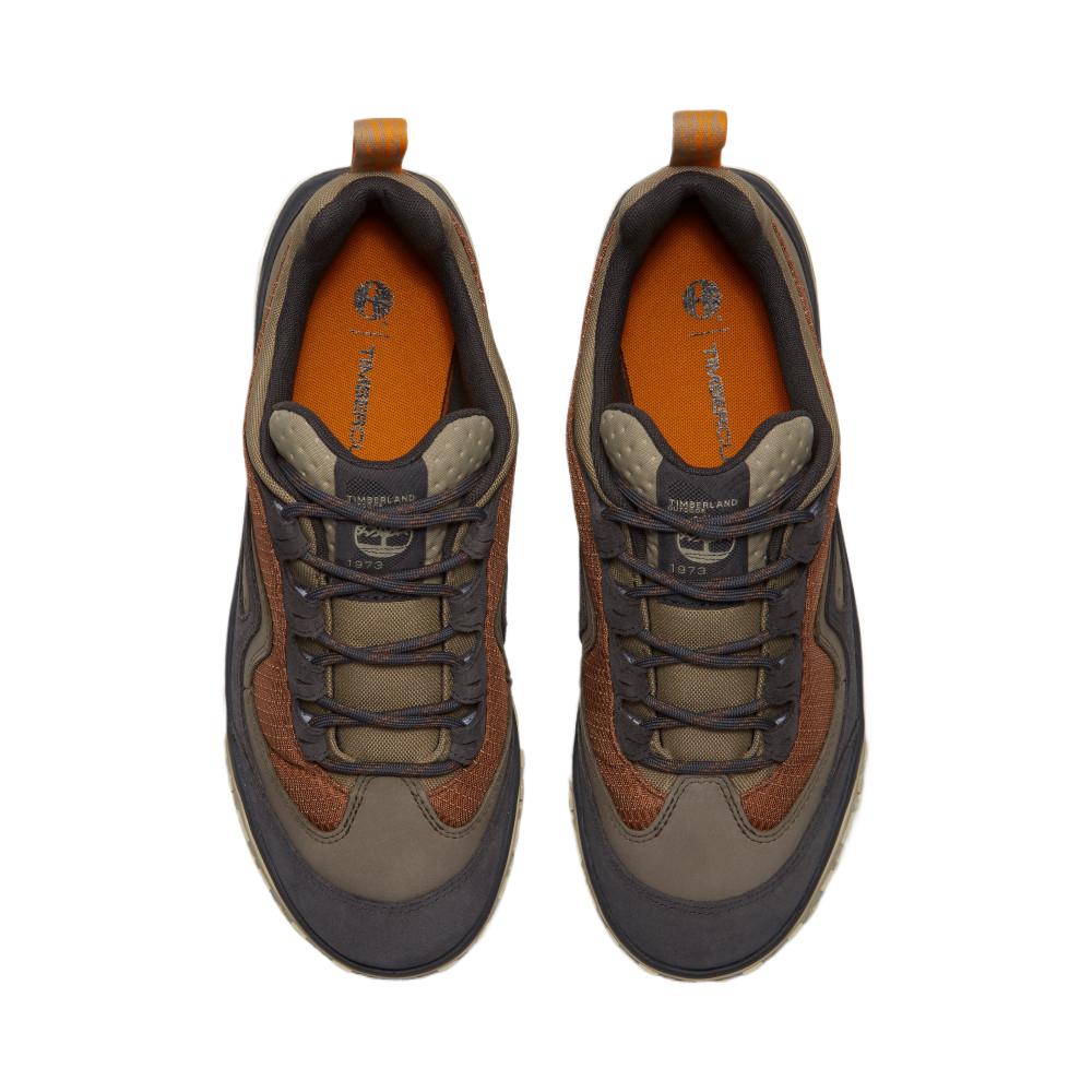 Timberland Motion 7 Leather Lace-Up Comfortable Round Toe Waterproof Shock Absorption Support Low-Top Hiking Shoes Men Hiking Shoes TB0A2M4NEM51