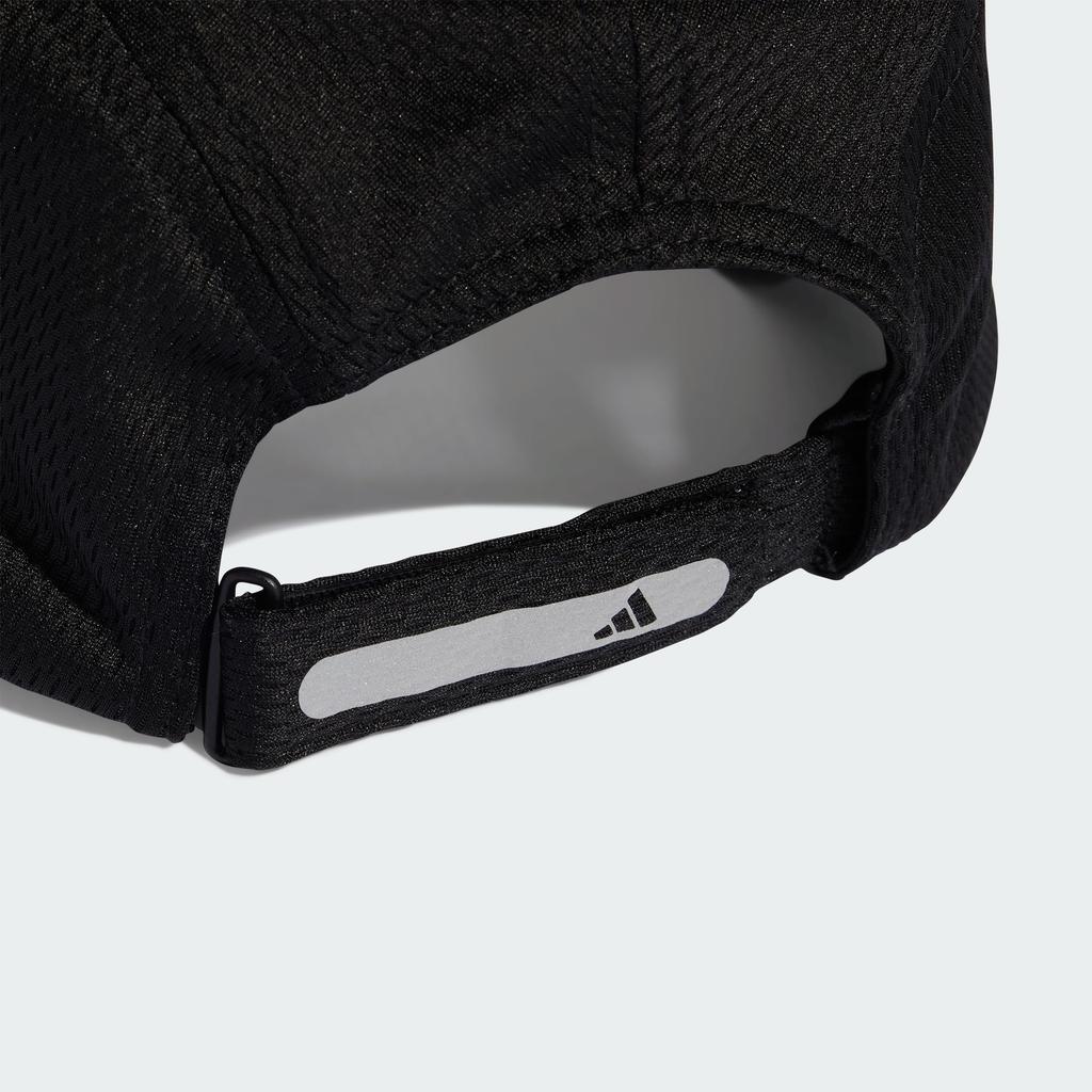 Adidas Running CC Mesh Unisex DWD16 Silver Cm Cap, Adult, Black/Reflective (JZ0504), 54.0