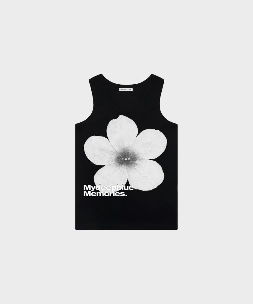 Maidibbeullumemolijeu (W)Woman Mm Flower Sleeveless #1 (Black)