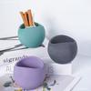 Curved Candle Jar Silicone Mold Minimalist Flowerpot Concrete Making Molds DIY Resin Storage Box Modern Design Crafts Mould Gift