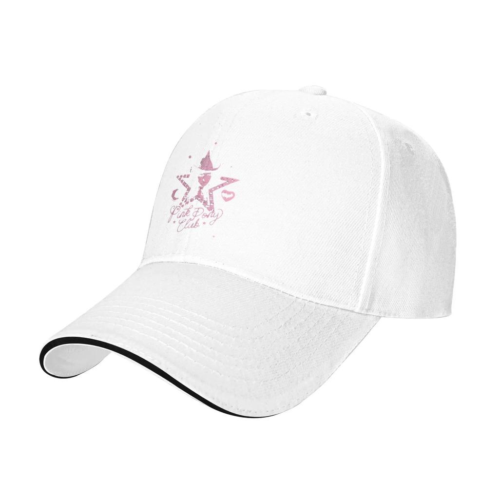 Pink  Club Chappell Roan Baseball Cap  Street Style Hip Hop Hats Summer Unisex Adult Outdoor Sports Snapback Cap