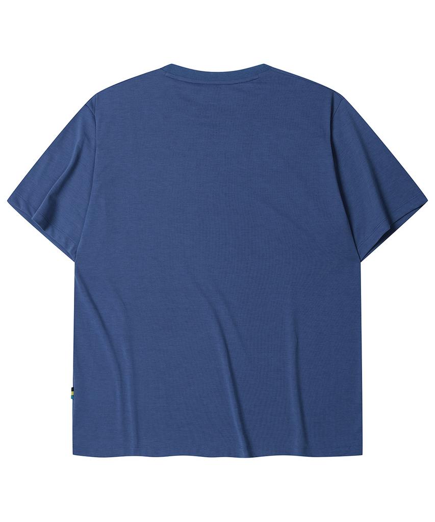SIERRA DESIGNS Original Logo Weeklight Short Sleeve Blue