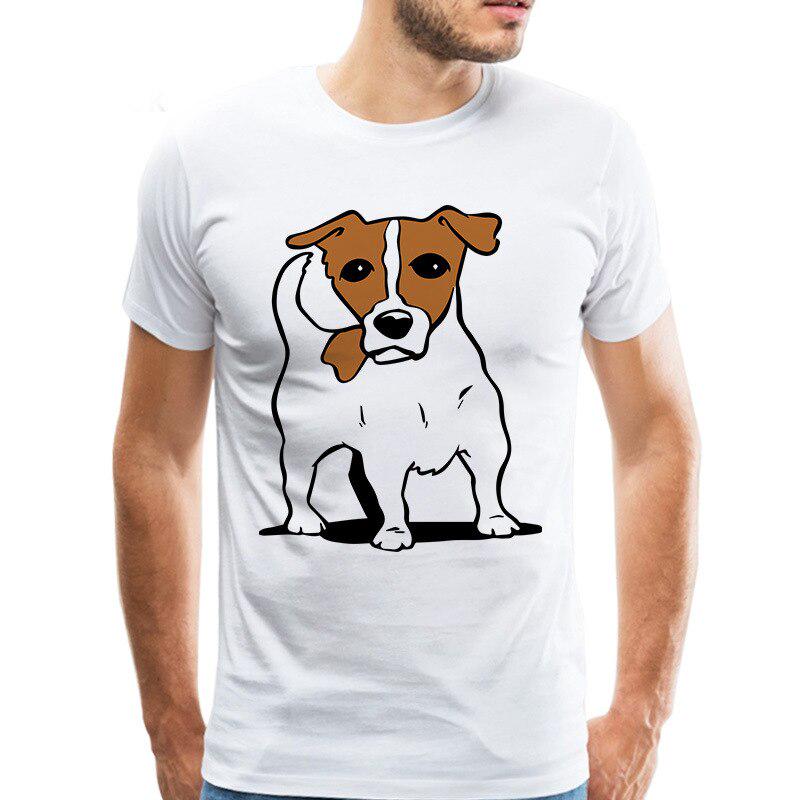 Men S Funny Jack Russell Dog Tshirt Male Short Sleeved bull staffordshire jack russell terrier | Cross stitch