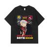 275 GSM Washed T-shirts 100% Cotton Sakamoto Days V5 Print Unisex Heavy Cotton T Shirt