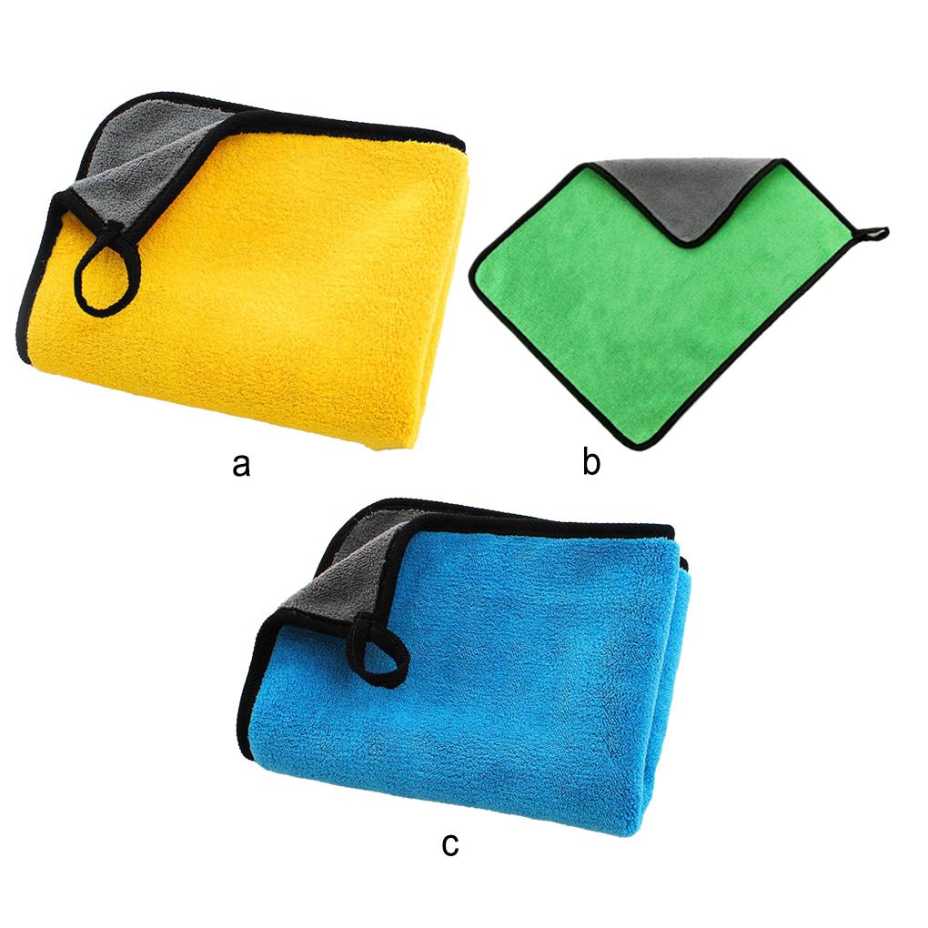 Car Wash Towel Water Soft Cleaning Detailing Rag Washcloth Glass Lints-free Kitchen Cloth Reusable Bathroom Dishcloth