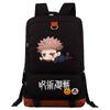 Anime-Inspired Unisex Backpack Teens Students Travel School Bag 15-inch Laptop Compatible 20-35L Oxford Fabric