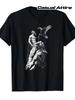 Prometheus, der an den Berg gekettet und entführt wird - Griechische Mythologie Grafik T-Shirt, bequemer Rundhals kurzärmel