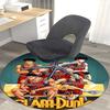 1pc Slam Dunk Anime Design Round Carpet - Office Chair Mat, Non-Slip Rug for Home Decor, Living Room, Bedroom, Game Room