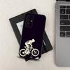 Bike Sport Bicycle   Phone For Samsung Galaxy A53,31,52,72,41,22,73,32,71,Note,J7,8,9,5G Soft Black Silicone Case