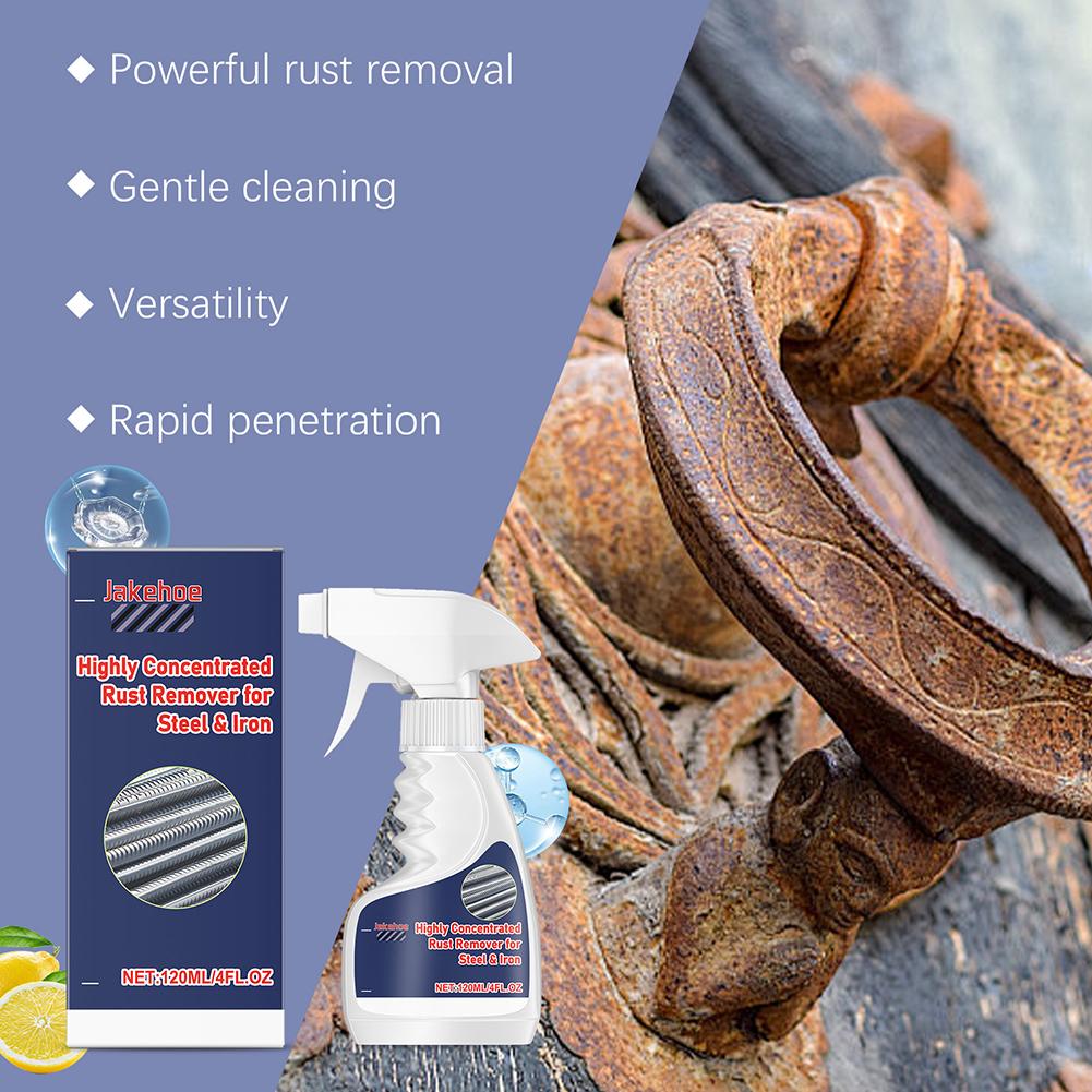 Rust Removal Liquid For Kitchen High-efficiency Practical Rust Spray For Home Bathroom