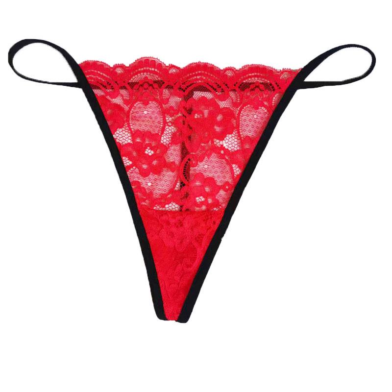 Classic European & American Sexy One-Piece Lace Bikini Thong for Women