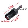 Hex Shank Carbon Steel Wood Plug Cutter Drill Bit for Woodworking
