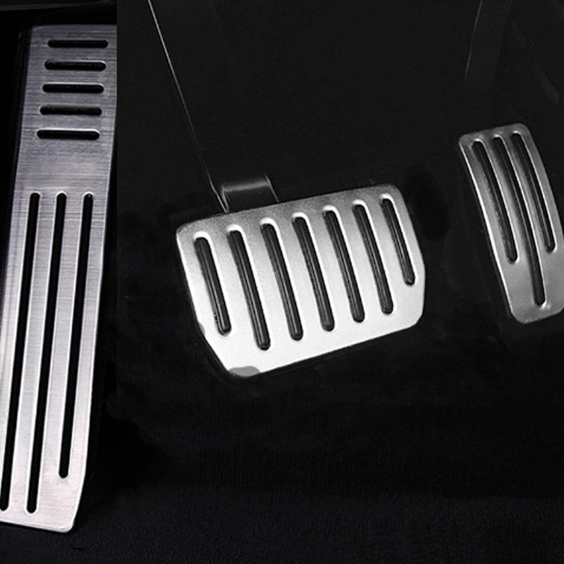 Mein Gutes Auto Gaspedal Kein Bohren Autopedale für Tesla Model S Model X 2016 -   Gas Kraftstoff Bremse Fußstütze Pedalauflagen