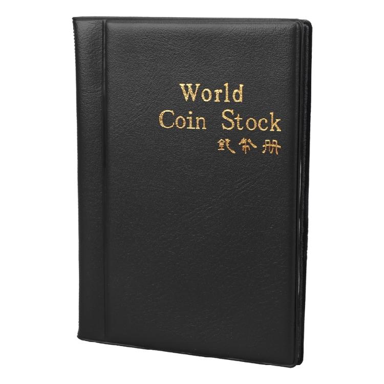 4 Colors Coin Album Books 10 Page 120 Pockets World Coin Stock Album Book for Ca