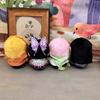 Cute Demon Slayer Mini Plush Keychain Shinobu Mitsuri Zenitsu Obanai Chibi Doll Soft Stuffed Pendant Anime Fan Backpack Collectible Gift Home Decor