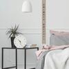 HARRYXUE Wall Clock - Stylish, Ultra-lightweight, Silent, Battery-operated, Solid Wood, Pointer, Nordic Style, No Tick-tick Sound, Flat Wood, Wall Dec