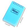 Mini Spiral Notepad Wide Lined Spiral Notebook Pocket Journal Planner 42 Sheets Tearable for School Student Teacher
