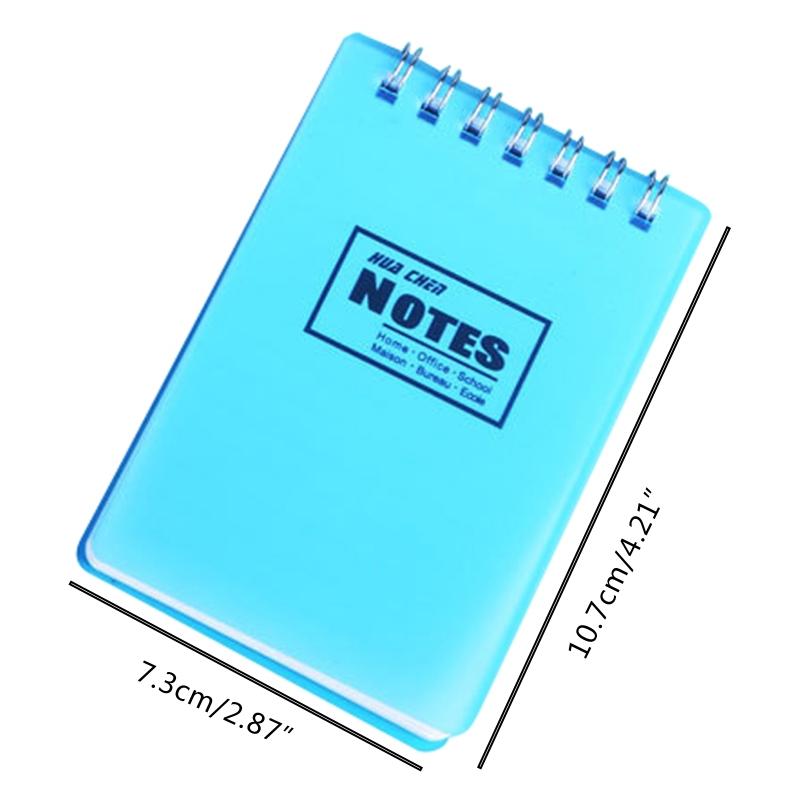 Mini Spiral Notepad Wide Lined Spiral Notebook Pocket Journal Planner 42 Sheets Tearable for School Student Teacher