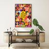 Feminist Wall Art Posters We Rise By Lifting Quote Canvas Painting Prints Women Power Girl Power Pictures for Living Room Decor No Frame