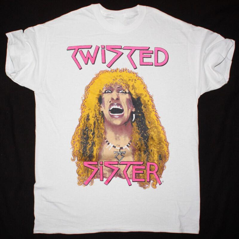 TWISTED SISTER DEE SNIDER Cotton White All Size Unisex Shirt DI158 Unisex T-Shirt XL