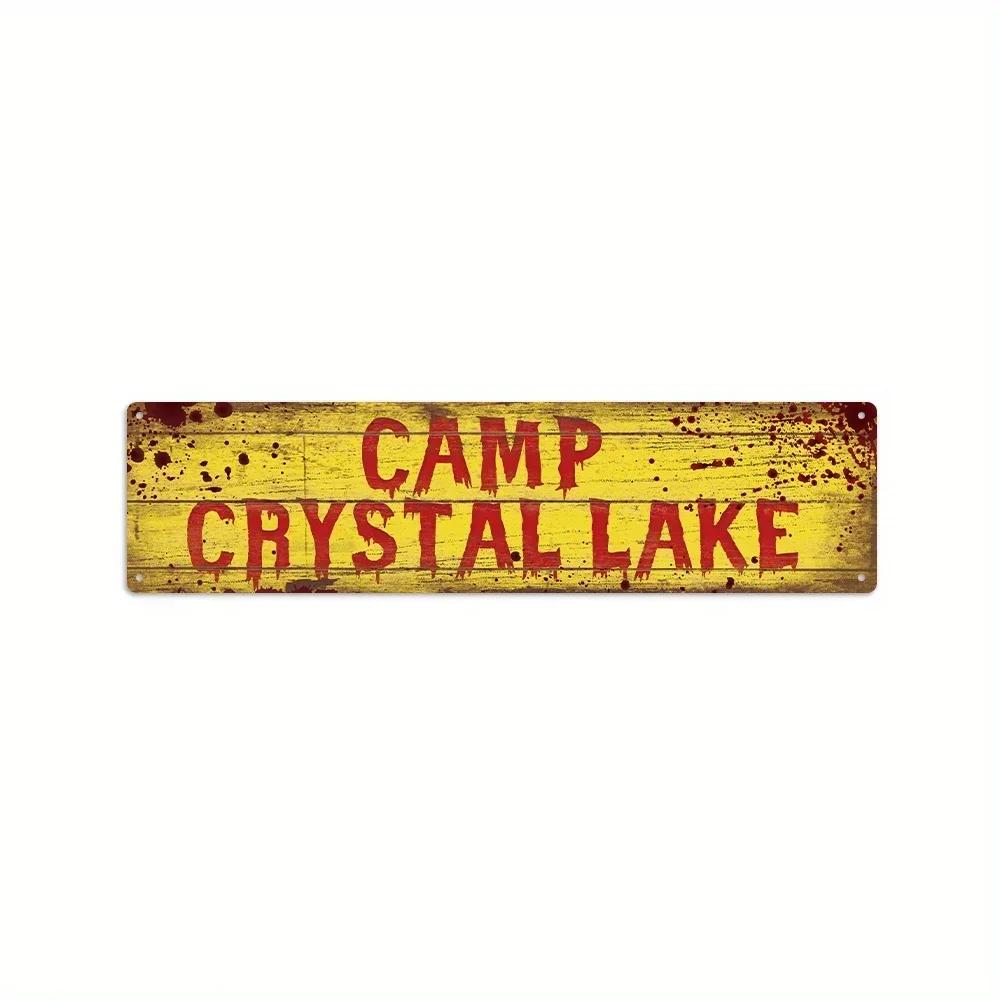 Vintage Horror Movie Road Metal Sign Perfect Wall Art for Home, Restaurant, Bar, Cafe, Garage Water-Proof And Dust-Proof