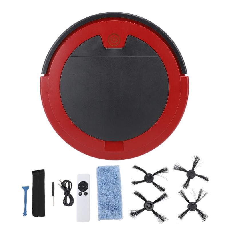 Sweeping Robot USB Rechargeable Strong Suction Automatic Obstacle Avoidance Quiet 3 In 1 Sweeping Mopping Robotic Vacuum For