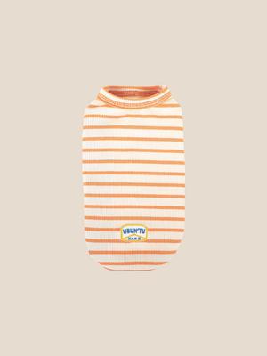 UBUN`TU Daily Stripe Sleeveless Orange