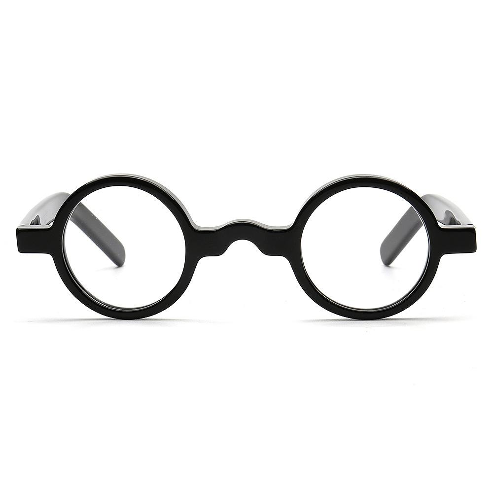 High Quality Acetate Glasses Vintage Round Men Optical Prescription Eyeglasses Frame Women Japanese Luxury Brand Eyewear PES18 C1