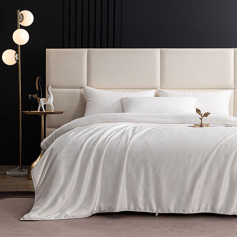 Elegant Jacquard Tussah Silk Quilt