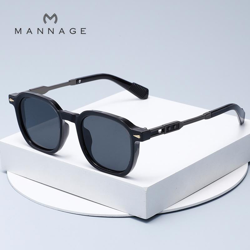 Square Vintage Sunglasses for Men Women Retro Fashion Sun Glasses for Vacation Outdoor Eyewear UV400 Shades