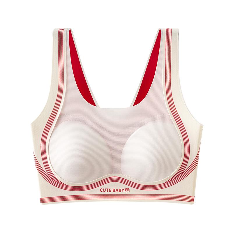 Teenage Girls Seamless Development Period Sports Bra Breathable Comfortable Student Bra
