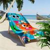 The Amazing World of Gumball Cartoon Print Beach Towel, Large Soft Quick Dry Towel for Beach Camping Swimming