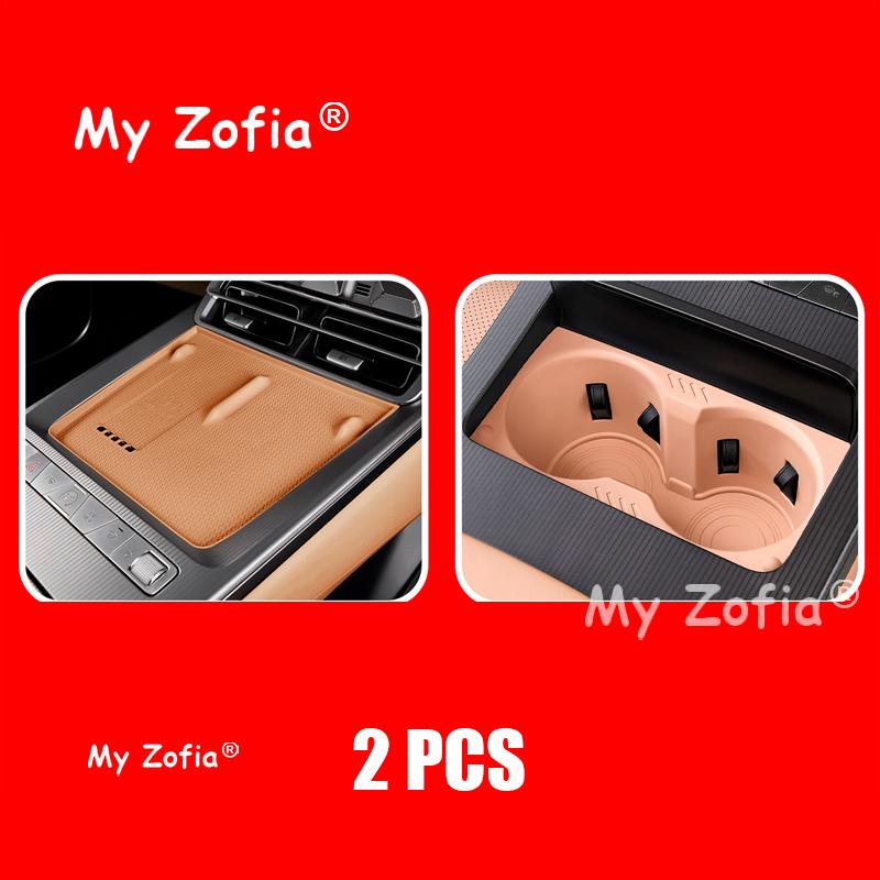 For BYD Han L 2025 2026 Car Wireless Charging Silicone Pad Non-slip Protection Mat Interior Modification Accessories
