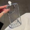 Luxury Diamond Star Glitter Phone Case For iPhone 17 Air 16 15 14 13 12 11 Pro Max Plus Bling Clear Shockproof Soft Bumper Cover