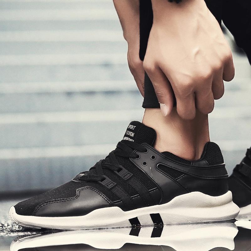 Mens Casual Sports Shoes Breathable Mesh Athletic Sneakers For Summer Running