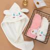 Cute Women Hair Drying Hat Quick-dry Microfiber Hair Towel Cap Hat Bath Hat Solid Towel Cap Super Absorption Hair Dry Cap