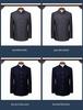Conjunto de Traje Zhongshan para Hombres de Mediana Edad y Mayores - Chaqueta de Primavera/Otoño/Invierno