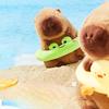 Summer Swimming Ring Kapibala Capybara Doll Doll Cute Plush Toy Girl Birthday Gift