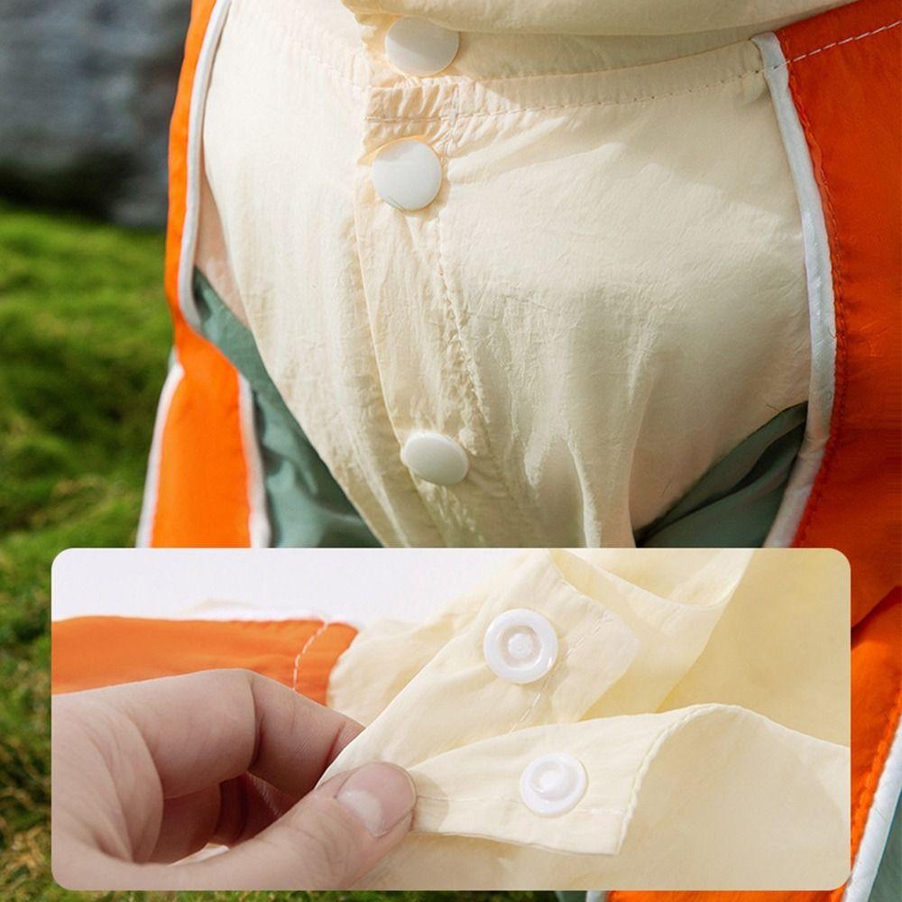 Full-Body Coverage Corgi Raincoat Waterproof Pet Rain Jacket Dog Hooded Raincoat  All Seasons