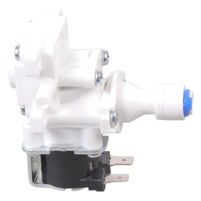 

220V/DC12V Toilet Valve Pressure Reducing Valve 1/4 Quick-Connect Pressure Stabilizing Valve Stable Water Pressure