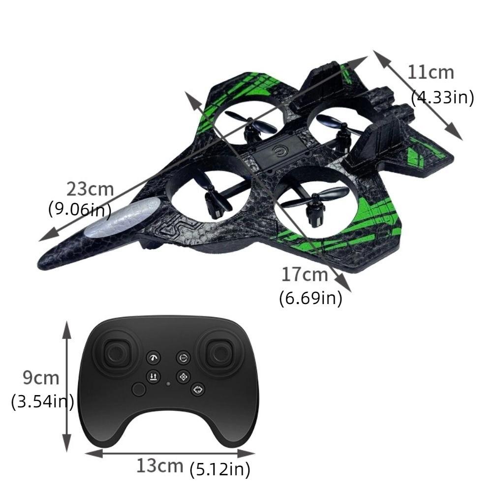 Gravity Sensing Remote Control Foam Fighter Rechargeable RC Hobby Jet Plane  Home Decor