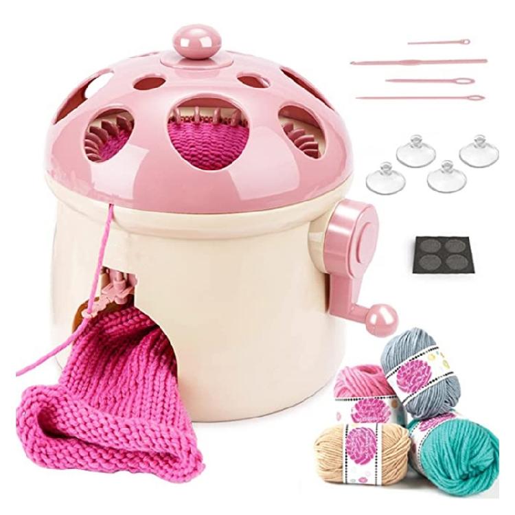 

Knitting Machine 32 Needle Weaving Knitting Machine with Knitting Tool Accessories for Knitting Crocheting Project 1